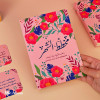 Box Daily Arabic planner - Rose ( 2025 )  