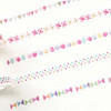 1roll Random Pattern Washi Tape