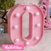Decorative Letter O-Pink