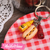 Keychain-Hot Dog