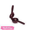 Plastic-Lemon squeezer-Marron