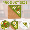 Personalized Embroidery Felt Bookmark ( R )