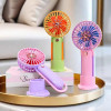 Hand \ Stand Fan , 1 Speed Desk Fan , Battery Recharging