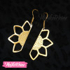 Earring-Flower-Gold