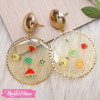 Acrylic Earring-Fruit 