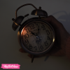 Metal Alarm Clock-Gold 1