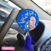 Painted Car Charm-ألا بذكر الله تطمئن القلوب