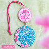 Polymer Clay Car Charm - فالله خير حافظا 1