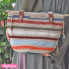 Cross Bag-Crochet-Colorful