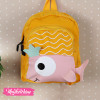 Backpack For Kids-Fish-Yellow