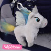 keychain-Unicorn-White
