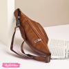 Leather Waist Bag For Men - Jeep
