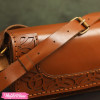 Leather Cross Bag-Flower