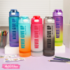 Motivational Acrylic Bottle Never Give Up With Sticker