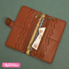 Set OF 2PCs OF Leather Wallet & Keychain Box-أمي