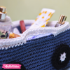 Crochet Basket-Bus