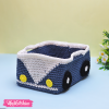 Crochet Basket-Bus