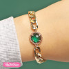 Bracelet-Green Crystal