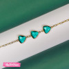 Bracelet-Green Crystal