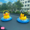 1pc Random Cartoon Duck Design Car Ornament Rubber Duck