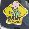 Baby Slogan Graphic Car Sticker