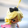 Mini Doll-Crochet-Alice (14 cm )