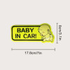 Baby Slogan Graphic Car Sticker