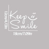 1pc Slogan Graphic Car Sticker