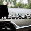  8pcs OF Cute Panda Style Car Ornaments