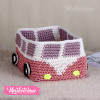 Crochet Basket-Bus