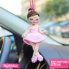 Car Charm-Crochet-Ballerina