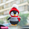 Mini Doll Crochet - Penguins (15 cm )