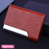Magnetic Card Case-Brown