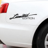 1pc Letter Graphic Car Sticker