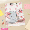 Clipboard - Elephant ( A 4 )