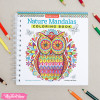 Coloring  Book For Adult - Nature Mandalay 