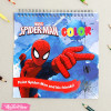 Coloring  Book Spider Man His Friend  For Kids  