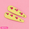 Set Of 2 Crochet Hairclips