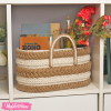 Crochet Basket -  Beige 