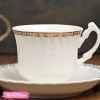 Ceramic Coffee Cup&plate-White