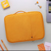 Leather waterproof Laptop Sleeve-Orange-15.6 Inch 