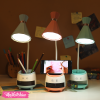 AcrylicTouch Lighting Lamp & Organizer-Light Blue 1