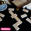 Resin Dominoes game-Gold