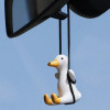 Cute Goose Car Ornament To Add Some  Car Charm