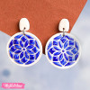 earrings Greece Flower   