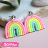 Polymer Clay Earring-Colorful 