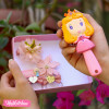 Set OF Hair Brush&Hairclip (6) For Kids-Rapunzel
