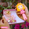 Set OF Hair Brush&Hairclip (6) For Kids-Rapunzel