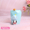 Ceramic Decor 2*1-Blue Elephant