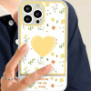 Heart & Letter Graphic Cover iphone13 Pro Max With Invisible Holder